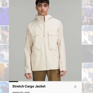 COPY - BRAND NEW lulu lemon Stretch cargo jacket. Size M RETAIL $198